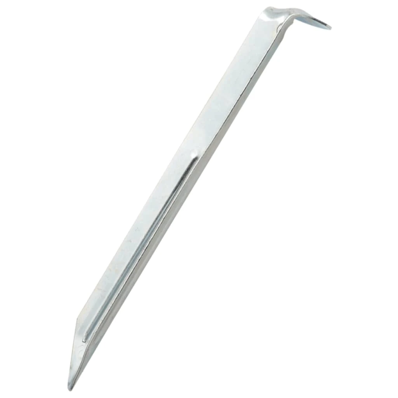 vidaXL telts mietiņi, 24 gab., 17 cm, DIA20 mm, cinkots tērauds
