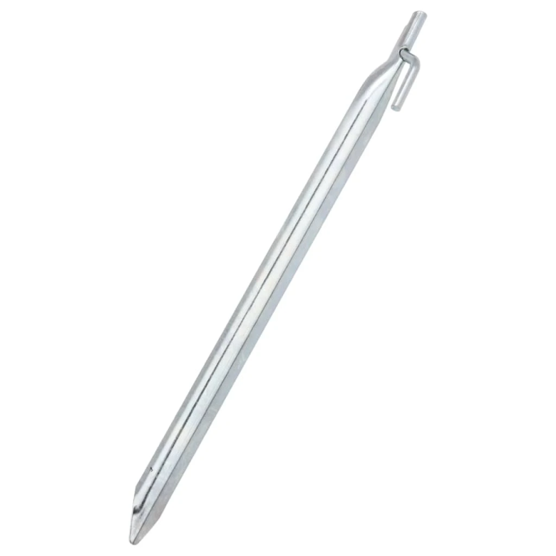 vidaXL telts mietiņi, 24 gab., V-forma, 29,5cm, DIA20mm, cinkots tērauds