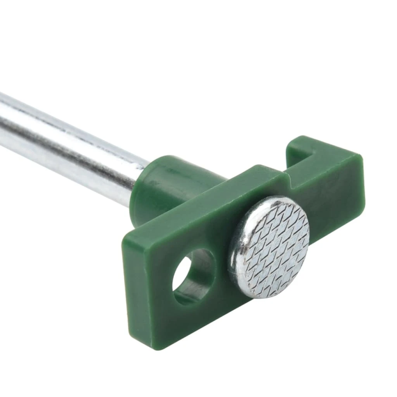 vidaXL telts mietiņi, 12 gab., 25 cm, 7 mm, cinkots tērauds un PP