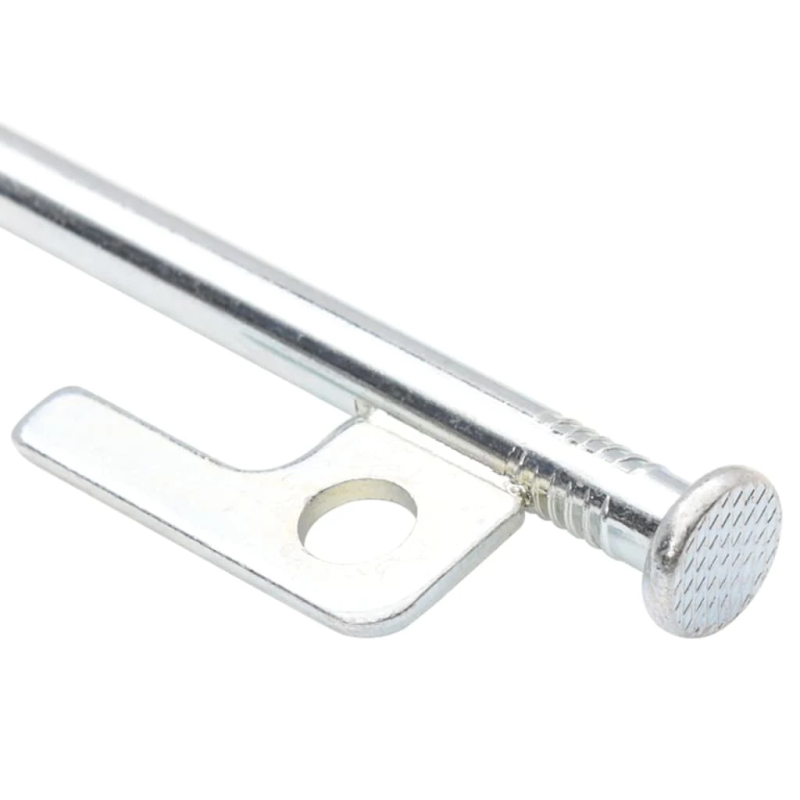 vidaXL telts mietiņi, 24 gab., 20 cm, 9 mm, cinkots tērauds