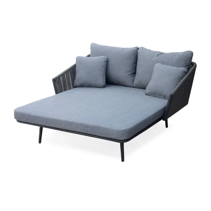 Zvilnis Domoletti Calvi, pelēka krās., 146 cm x 167.4 cm x 75 cm