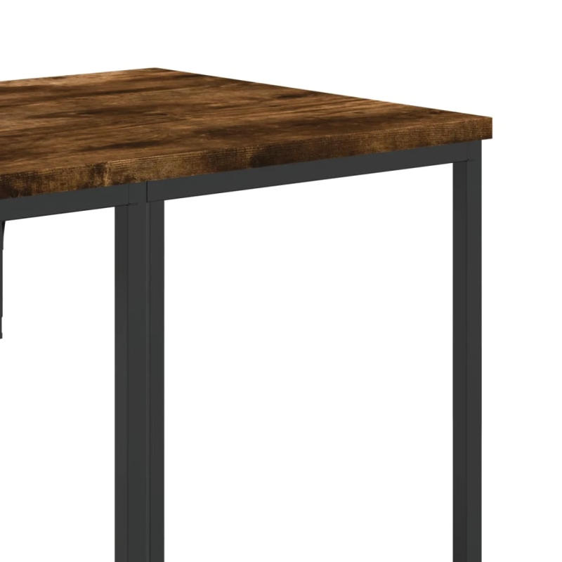 vidaXL drēbju pakaramais ar plauktiem, ozolkoka, inženierijas koks