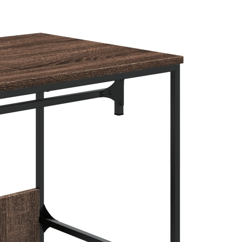 vidaXL drēbju skapis, ozolkoka krāsa, 90x50x180 cm, inženierijas koks