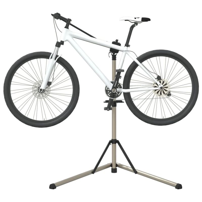 vidaXL velosipēdu remonta statīvs, salokāms, 102-160 cm, alumīnijs