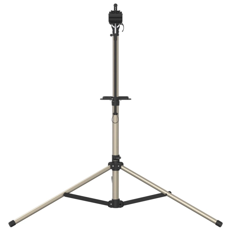 vidaXL velosipēdu remonta statīvs, salokāms, 120-165 cm, alumīnijs
