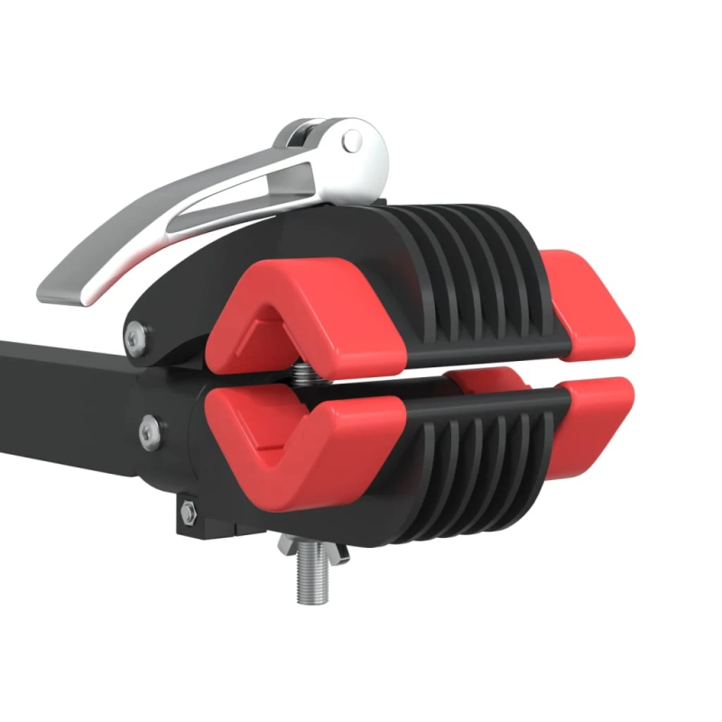 vidaXL Velosipēdu remonta statīvs Pie sienas stiprināms tērauds