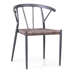 Lauko kėdė Domoletti Ella 53000010155. ruda. 58x56x77cm