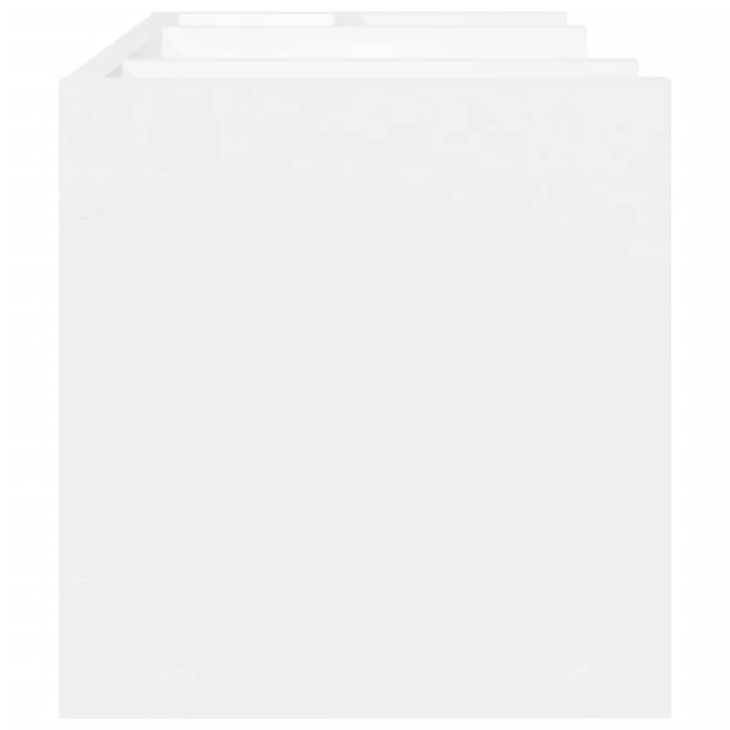 vidaXL rakstāmgalda organizators, betona pelēks, 44,5x24x25 cm, koks