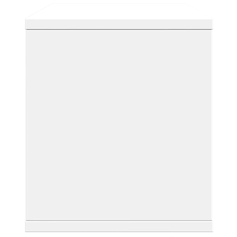 vidaXL rakstāmgalda organizators, balts, 36x26x29,5 cm, koks