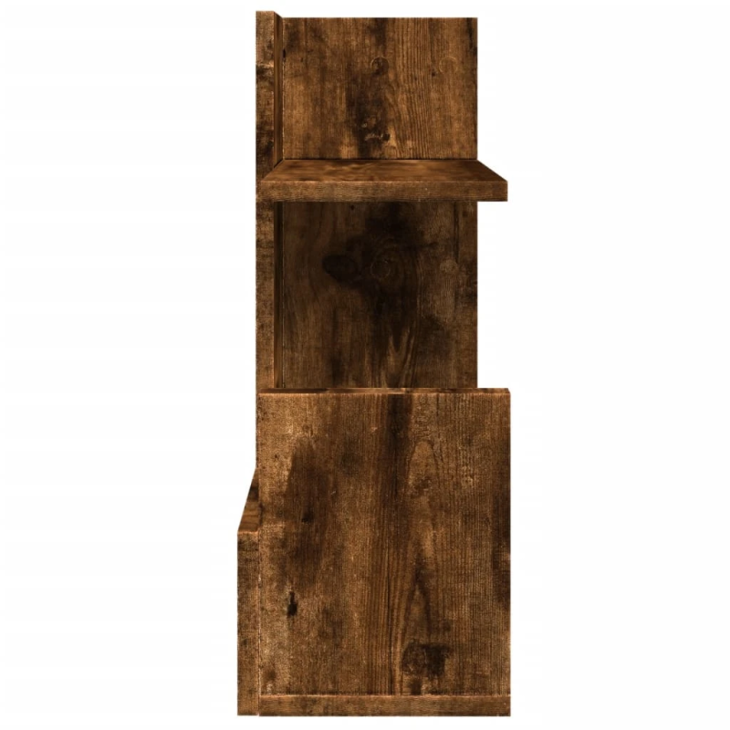 vidaXL rakstāmgalda organizators, ozolkoka krāsa, 49x20x52,5 cm, koks