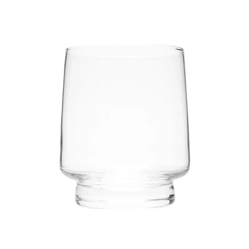 Tumbler 410ml glass clear 6pcs
