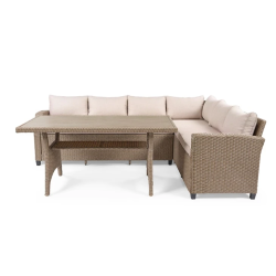 Komplekts āra mēbeļu stanso brūns