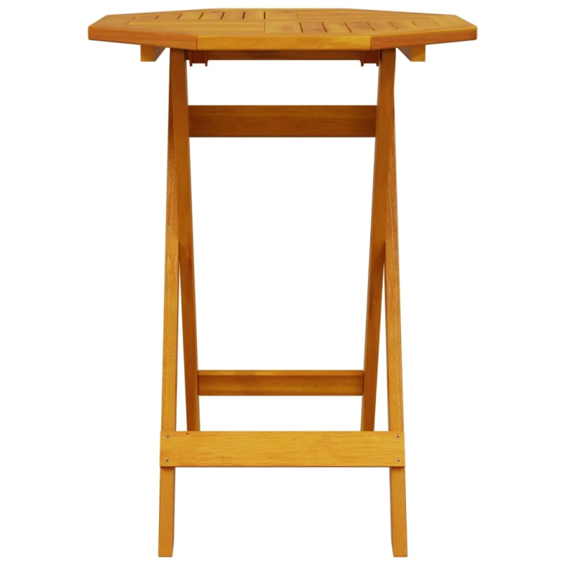 vidaXL 3-daļīgs bistro mēbeļu komplekts, saliekams, akācijas masīvkoks