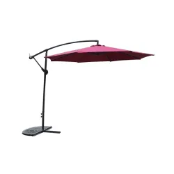 Sodo skėtis Domoletti Easy Grey, 300 cm, kreminė sp.