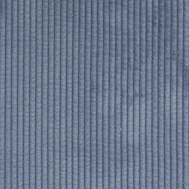 vidaXL zvilnis ar spilvenu, zils, velveta audums