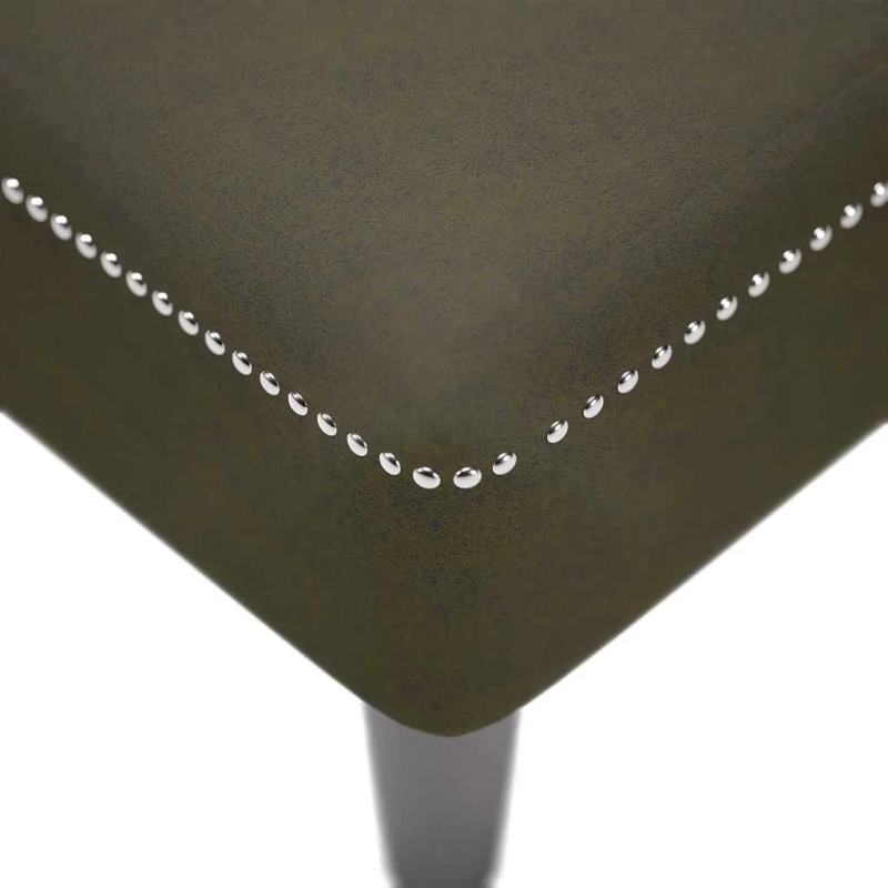 vidaXL zvilnis ar spilveniem un labo roku balstu, mākslīgā āda