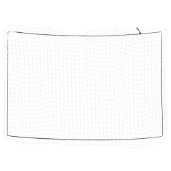 vidaXL piekabes tīkls ar elastīgu auklu, balts,3,5x2,5m, polipropilēns
