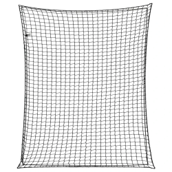 vidaXL piekabes tīkls ar elastīgu auklu, melns, 3x2,5 m, polipropilēns