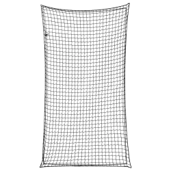 vidaXL piekabes tīkls ar elastīgu auklu, melns,4,5x2,5m, polipropilēns