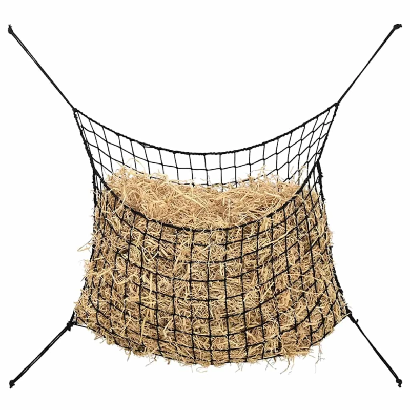 vidaXL siena tīkli, 2 gab., 75x50 cm, apaļas formas, polipropilēns