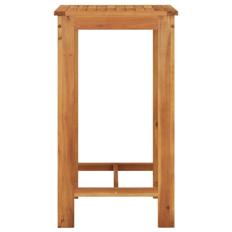 vidaXL 3-daļīgs dārza bāra mēbeļu komplekts, PE rotangpalma, akācija