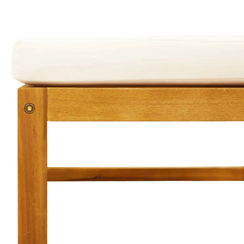 vidaXL 8 daļu dārza dīvānu komplekts ar spilveniem, akācijas koks un virve