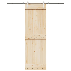 vidaXL bīdāmo durvju sistēma, 200 cm, nerūsējošs tērauds