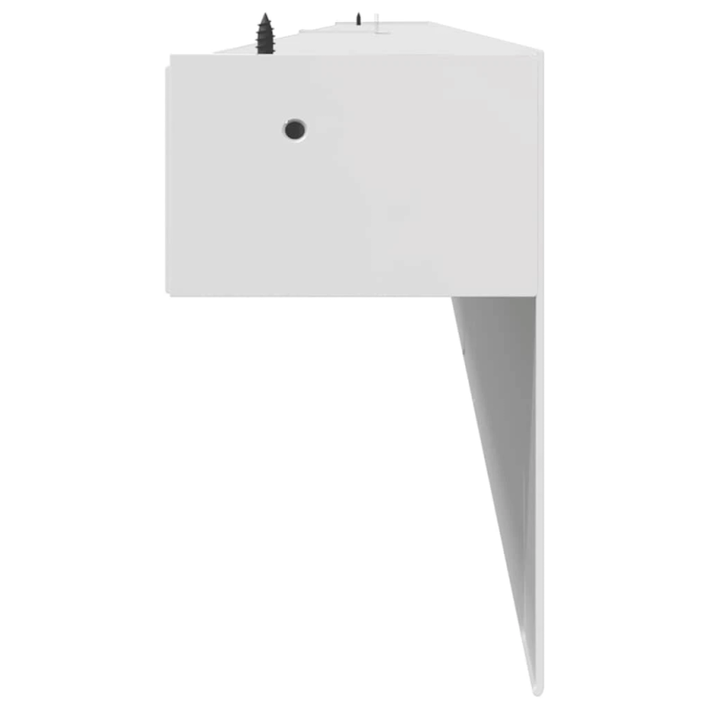 vidaXL bīdāmo durvju sistēma, 183 cm, alumīnija sakausējuma, sudraba