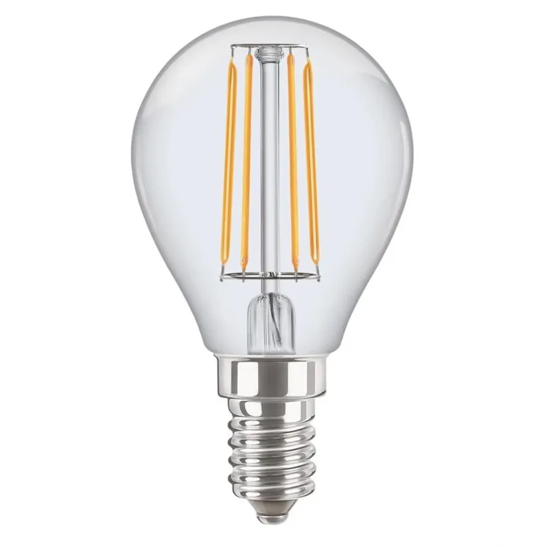 Lemputė led e14 p45 4.9w 470lm 4000k filam