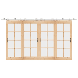 vidaXL bīdāmo durvju sistēma, 200 cm, nerūsējošs tērauds