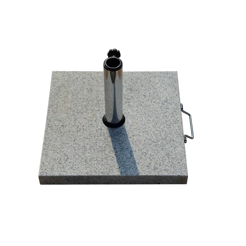 Dārza saulessarga pamatne Domoletti, 47 cm, pelēka krās.