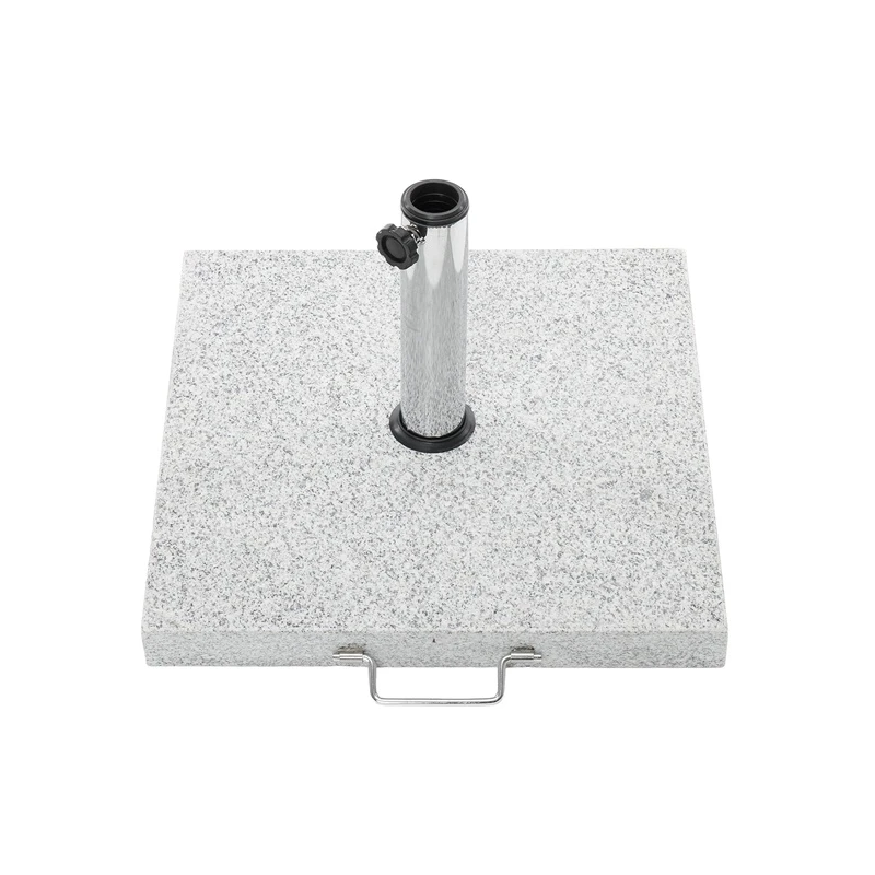 Dārza saulessarga pamatne Domoletti, 47 cm, pelēka krās.