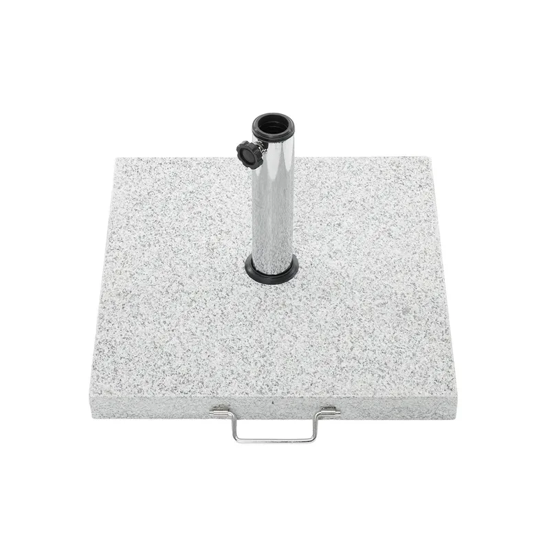 Dārza saulessarga pamatne Domoletti, 47 cm, pelēka krās.