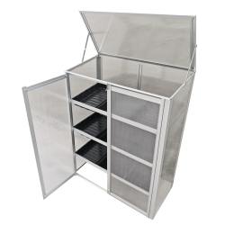 Galds stādu alumīnija 76x38.5x98.5cm gc