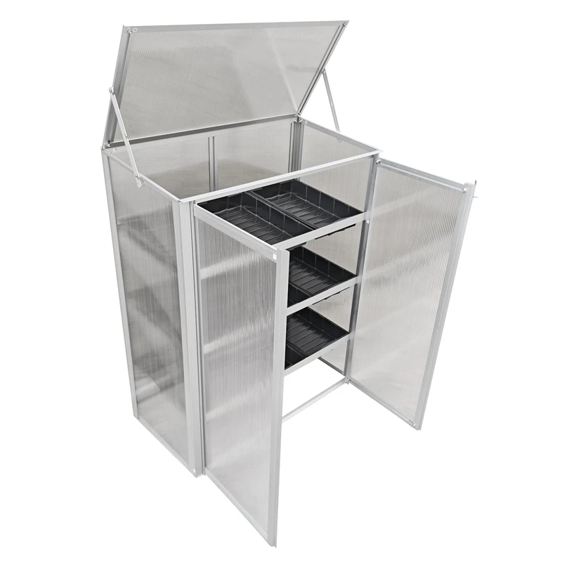 Galds stādu alumīnija 76x38.5x98.5cm gc