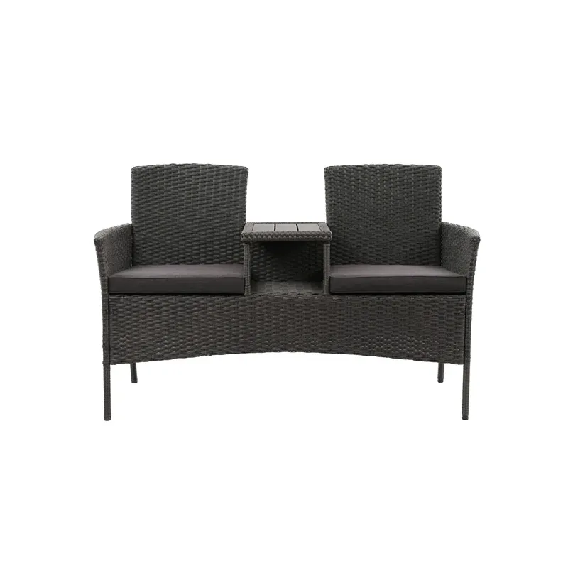 Āra sols Domoletti Hugo 53000010189, melna, 138 cm x 61 cm x 86 cm