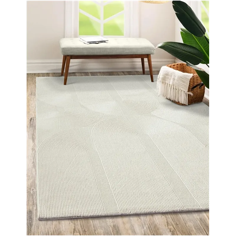 Kilimas lauko terasoms-vidaus Domoletti Tenerife Plus, rusva sp., 150 cm x 80 cm