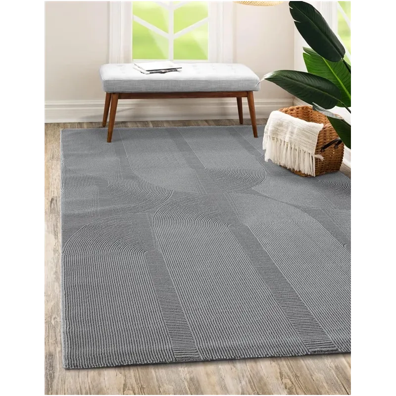 Paklājs āra terasēm-iekštelpu Domoletti Tenerife Plus, pelēka, 150 cm x 80 cm
