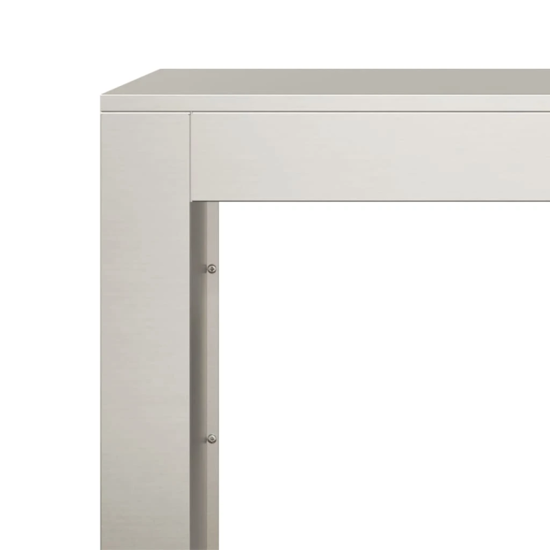 vidaXL Malkas plaukts 100x40x80 cm laikapstākļiem izturīgs tērauds