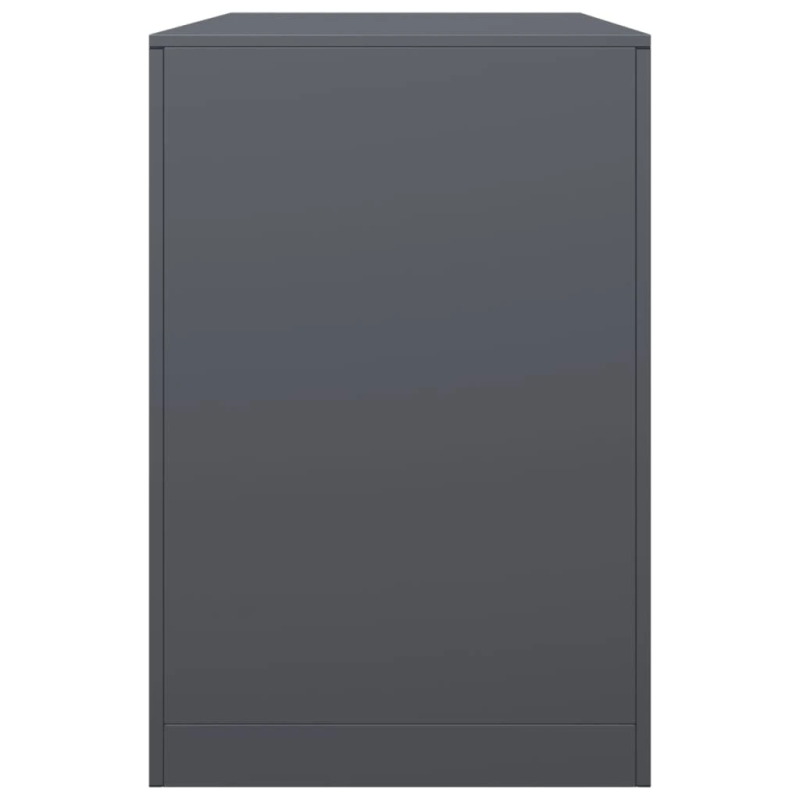 vidaXL malkas uzglabāšanas statīvs, pelēks, 100x40x60 cm, tērauds