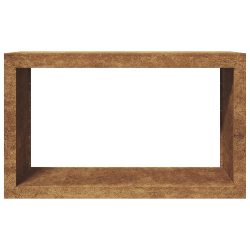 vidaXL Malkas plaukts 100x40x60 cm laikapstākļiem izturīgs tērauds