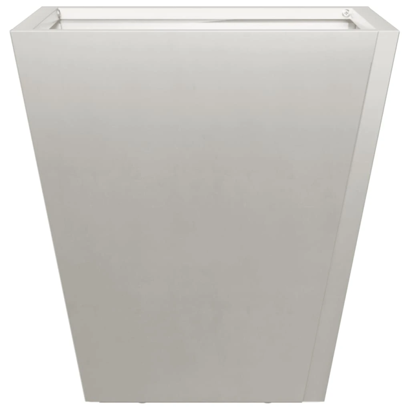 vidaXL dārza puķu kastes, 2 gab., 30x30x30 cm, nerūsējošs tērauds