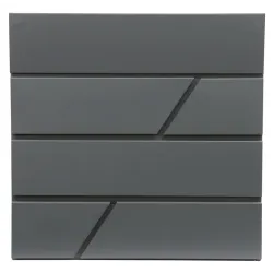 Pašto dėžutė Haushalt PW-612-6, pilka sp., 10.5 cm x 37.1 cm x 36.2 cm