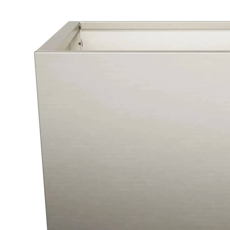 vidaXL Dārza stādītāji 2 gab 35x35x75 cm izturīgs tērauds