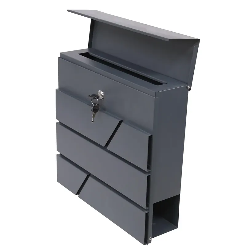 Pastkaste Haushalt PW-612-6, pelēka, 10.5 cm x 37.1 cm x 36.2 cm