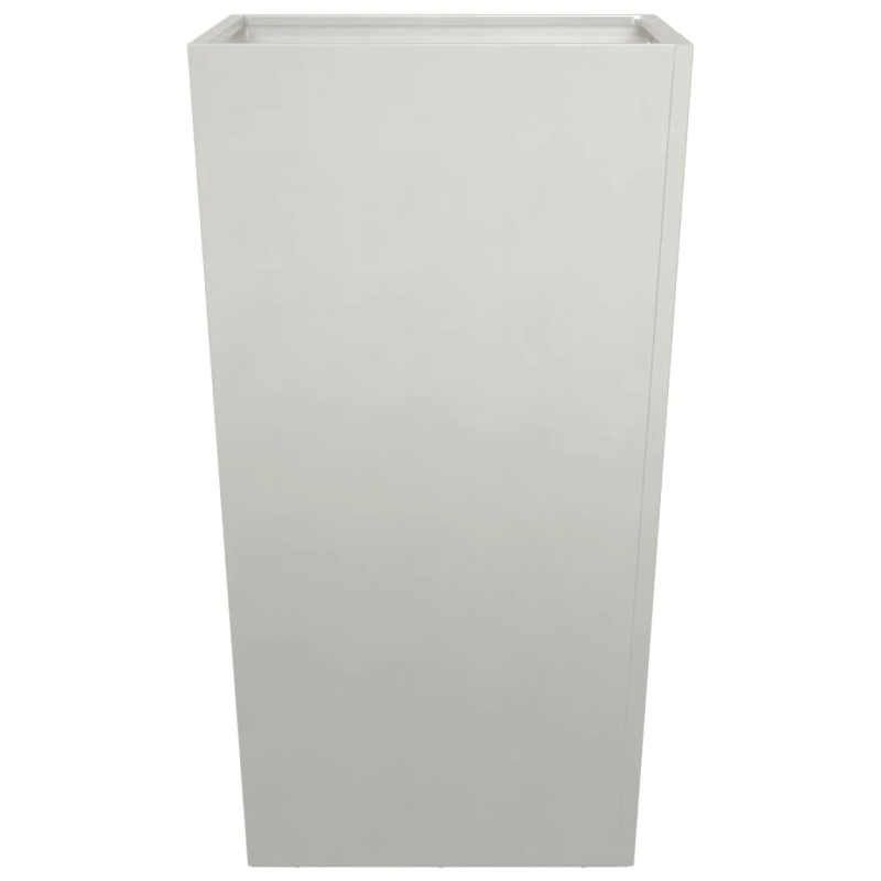 vidaXL dārza puķu kaste, 45x45x75 cm, nerūsējošs tērauds