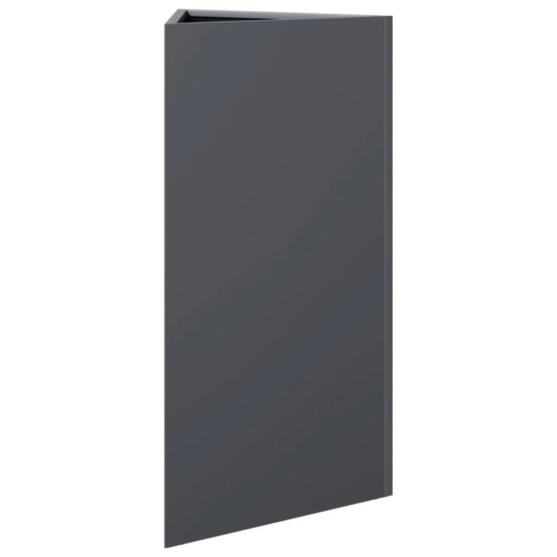 vidaXL dārza puķu kastes, 2 gab., 40x34,5x70 cm, tērauds