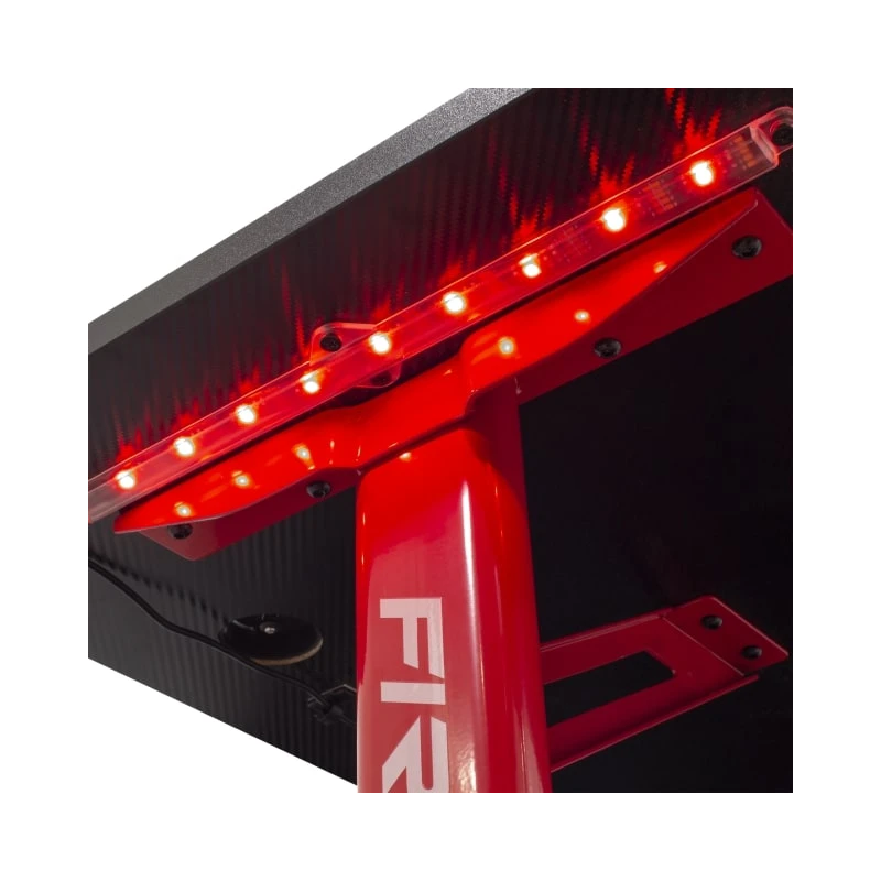 White Shark Gaming Desk Fire Shadow