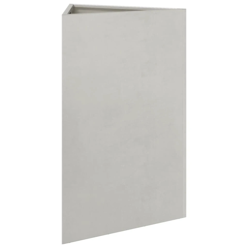 vidaXL dārza puķu kaste, 50x43x75 cm, nerūsējošs tērauds