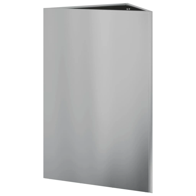 vidaXL dārza puķu kaste, 50x43x75 cm, cinkots tērauds